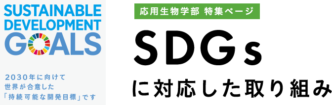 SDGs に対応した取り組み