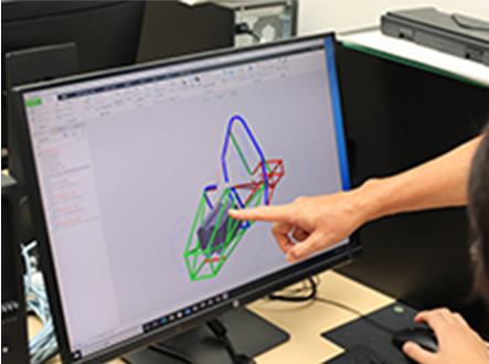 AIデジタル設計・新材料活用 モノ作り教育プログラム の様子