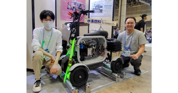 大学院工学研究科と工学部の学生が「JAPAN MOBILITY SHOW BIZWEEK 2024 」に出展