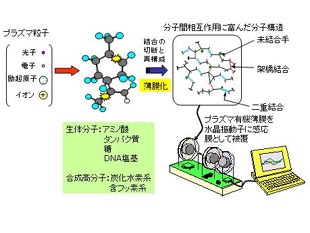 プラズマ法による感応膜作製 